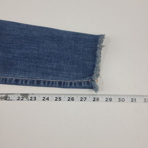 Abercrombie & Fitch harper low rise super skinny‎ jeans 25/0 blue womens 3653 - Picture 7 of 12